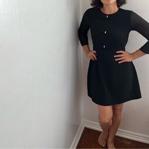 Ted Baker Long Sleeve Dress with Bows